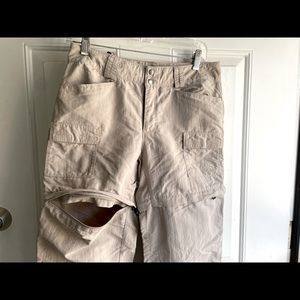 the North Face quick-dry convertible pants